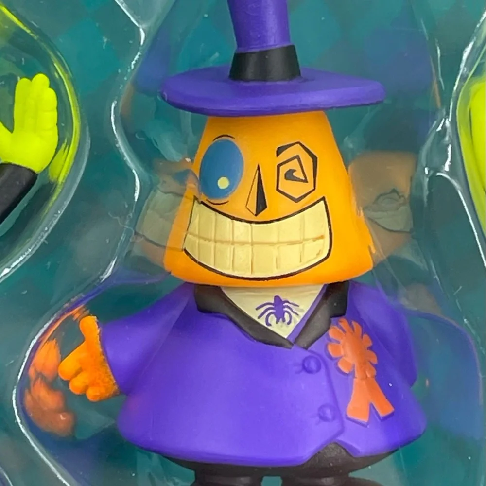 Tim Burtons The Nightmare Before Christmas Neon‎ 7pc Collectible Figure Set NEW